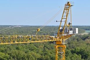 Manitowoc launches - two - new - Potain luffing - jib - crane - 2.jpg